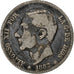 Spain, Alfonso XII, Peseta, 1882, Madrid, Silver, VF(30-35), KM:686