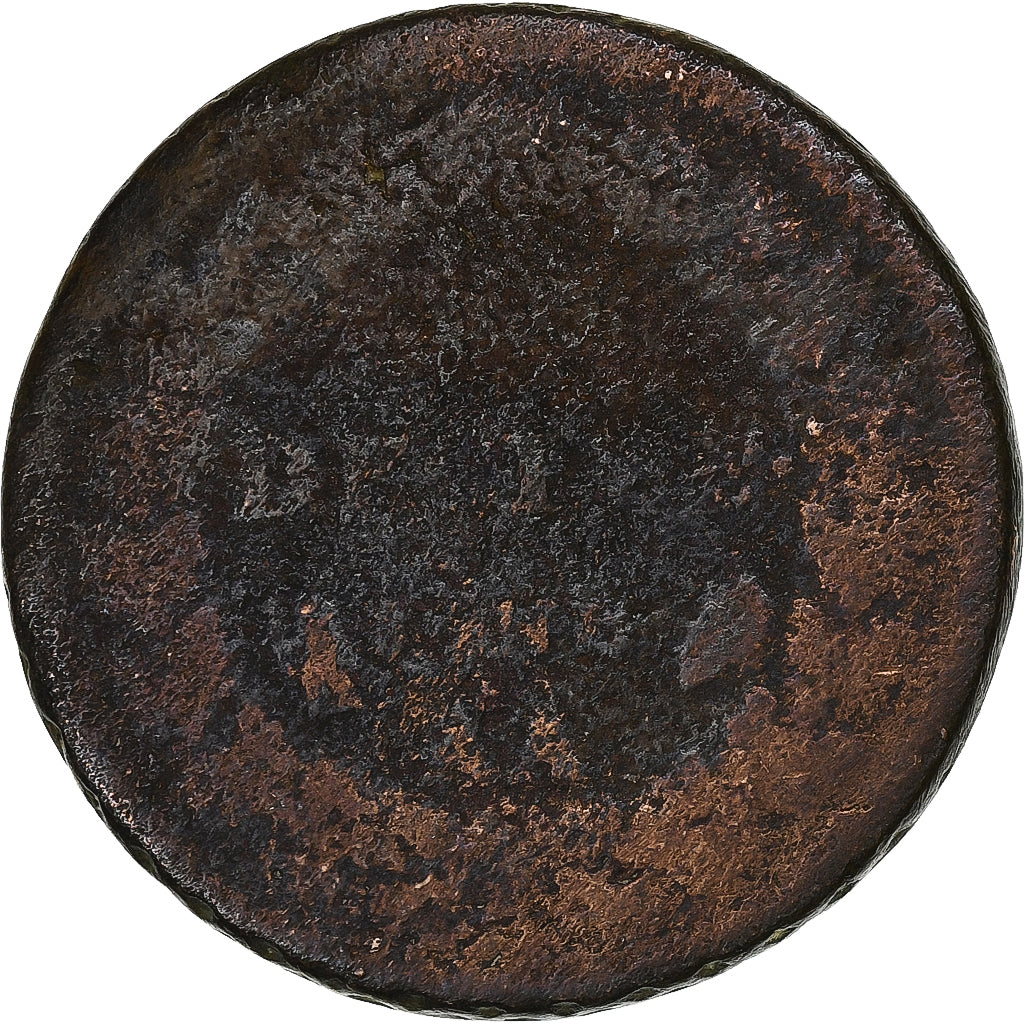 França, Decime, Dupré, AN 8, Metz, Cobre, VG(8-10), Gadoury:187a