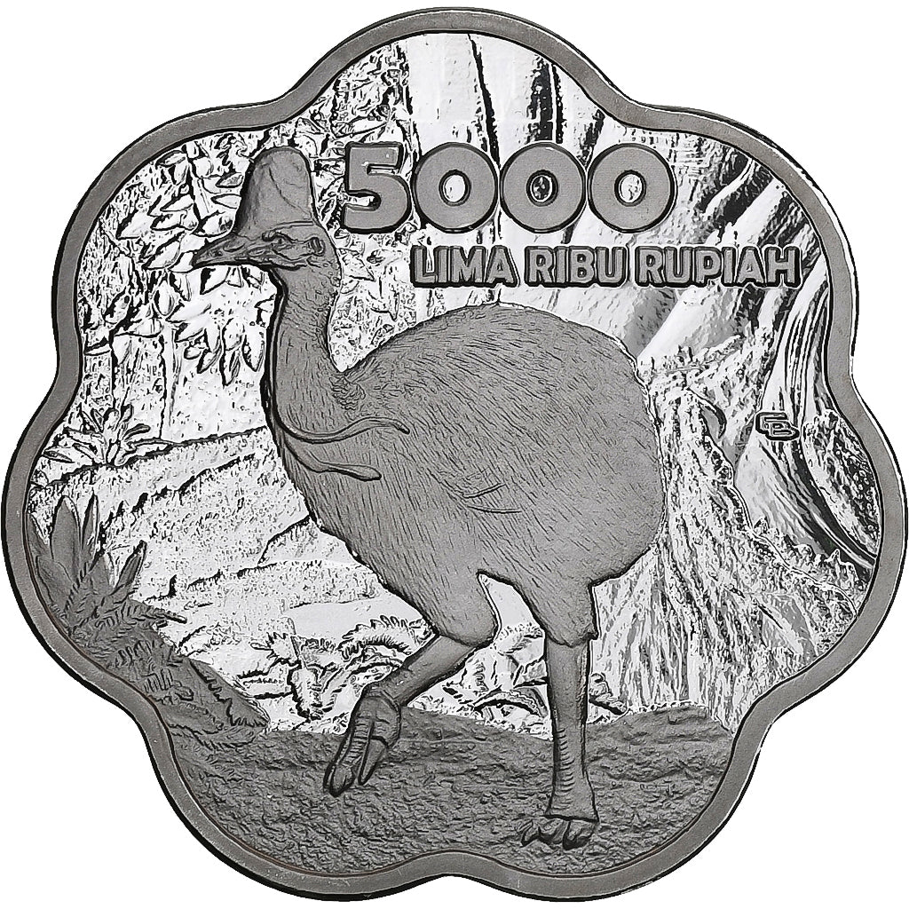 Indonesia, 5000 Rupiah, Maluku Selatan, 2023, Silver plated copper-nickel