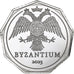 Turquía, 1/2 follis, Byzantium, 2023, Silver plated copper-nickel, FDC