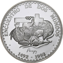 Peru, Nuevo Sol, Ibero-American Series, 1991, Silver, MS(65-70), KM:302