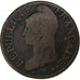 Francia, Directoire, 5 Centimes, Dupré, AN 5, Lille, Rame, MB, Gadoury:126