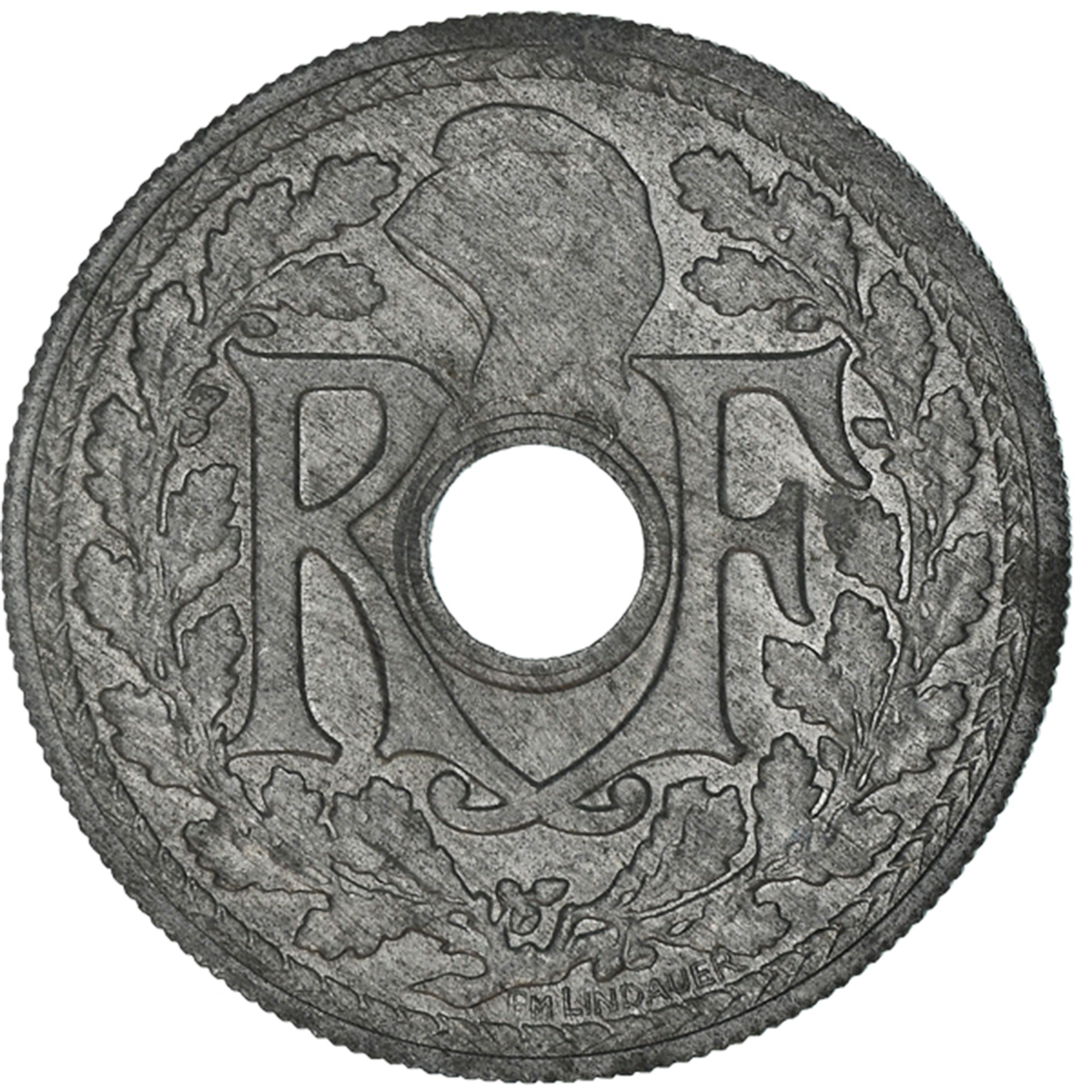 Coin, France, Lindauer, 20 Centimes, 1945, Paris, MS(63), Zinc, KM:907.1