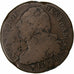 France, Louis XVI, 2 Sols Français, 1792 / AN 4, Strasbourg, Métal de