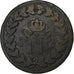Francia, Napoleon I, Decime, 1815, Strasbourg, Bronzo, MB, Gadoury:195