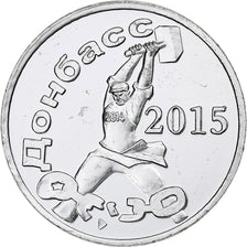 Ukraine, 3 Roubles, Donbass, 2015, Aluminum, MS(63)