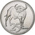 Rhodesia, 25 Cents, Buffalo, 2018, Nickel plated steel, MS(63)