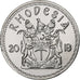 Rhodesia, 50 Cents, Elephant, 2018, Nickel plated steel, MS(63)