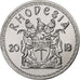 Rhodesia, 50 Cents, Elephant, 2018, Nickel plated steel, MS(63)