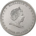 Cook Islands, Elizabeth II, 50 Cents, 2010, Karlsfeld, Nickel plated steel