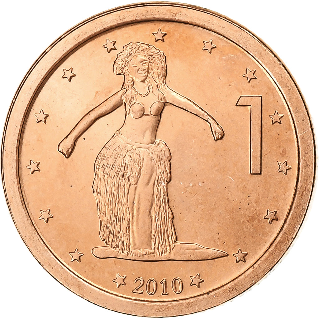 Cookinseln, Elizabeth II, Cent, 2010, Karlsfeld, Copper Plated Steel, UNZ