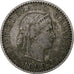 Switzerland, 20 Rappen, Libertas, 1898, Bern, Nickel, VF(30-35), KM:29