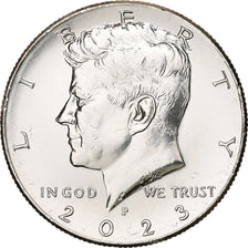 United States, Half Dollar, Kennedy, 2023, Philadelphia, Copper-Nickel Clad