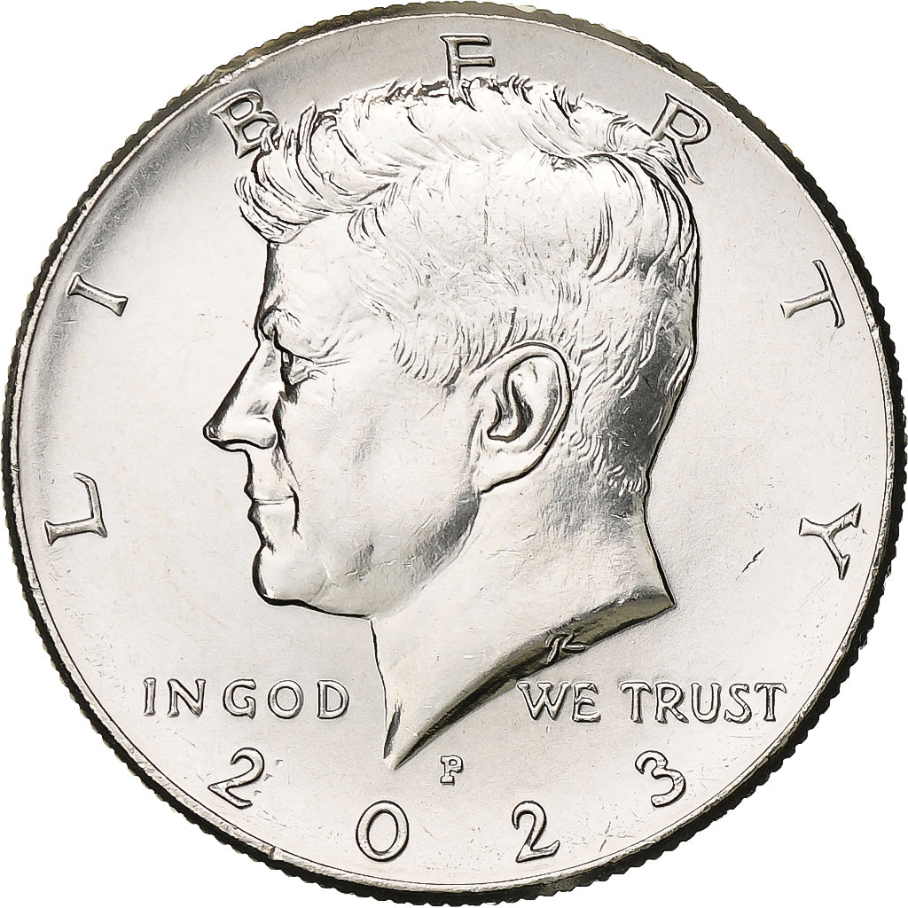 Estados Unidos, Half Dollar, Kennedy, 2023, Philadelphia, Cobre - níquel
