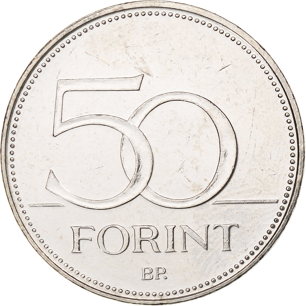 Ungarn, 50 Forint, National Ambulance Service, 2023, Budapest, Kupfer-Nickel