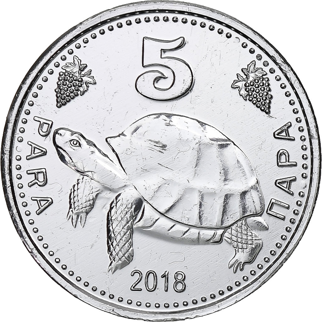 Moldova, Gagauzia, 5 Para, Turtle, 2018, Aluminium, UNC-