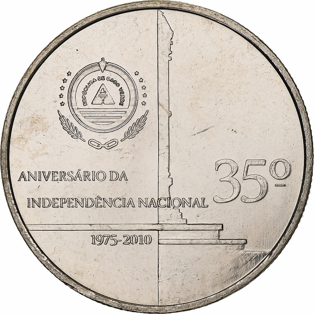 Cape Verde, 250 Escudos, Independence - Discovery, 2010, Kupfer-Nickel, UNZ