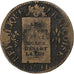 Frankreich, Sol à la balance Françoise, 1793 / AN II, Strasbourg, Kupfer, S