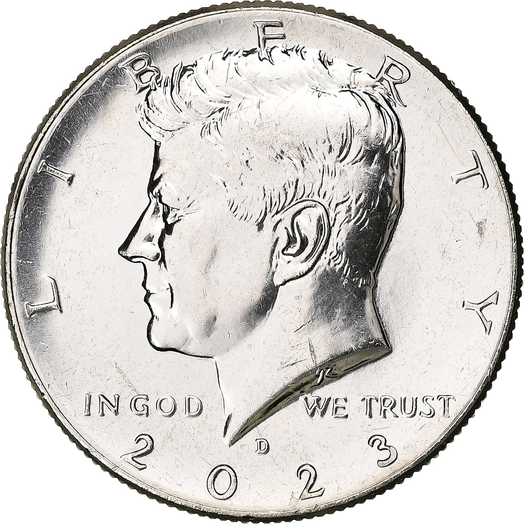 United States, Half Dollar, Kennedy, 2023, Denver, Copper-nickel, MS(63)