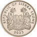 Sierra Leone, Dollar, Rhinocéros, 2023, Pobjoy Mint, Virenium, MS(63)