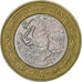 Mexico, 20 Pesos, Xiuhtecuhtli, 2000, Mexico, Bi-Metallic, AU(50-53), KM:637
