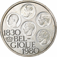 Belgium, Baudouin I, 500 Francs, Independence, 1980, Brussels, Silver