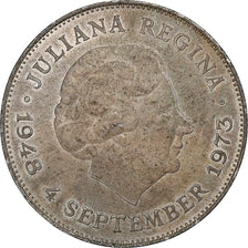 Paesi Bassi, Juliana, 10 Gulden, 1973, Utrecht, Argento, SPL-, KM:196