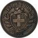 Switzerland, 2 Rappen, 1906, Bern, Bronze, AU(55-58), KM:4