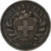 Svizzera, 2 Rappen, 1928, Bern, Bronzo, SPL-, KM:4