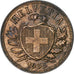 Schweiz, 2 Rappen, 1933, Bern, Bronze, SS+, KM:4.2a