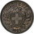 Svizzera, 2 Rappen, 1936, Bern, Bronzo, BB+, KM:4.2a