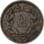 Svizzera, 2 Rappen, 1938, Bern, Bronzo, BB, KM:4.2a