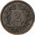 Suiza, 2 Rappen, 1938, Bern, Bronce, MBC, KM:4.2a