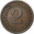 Allemagne, 2 Rentenpfennig, 1924, Berlin, Bronze, TTB, KM:31