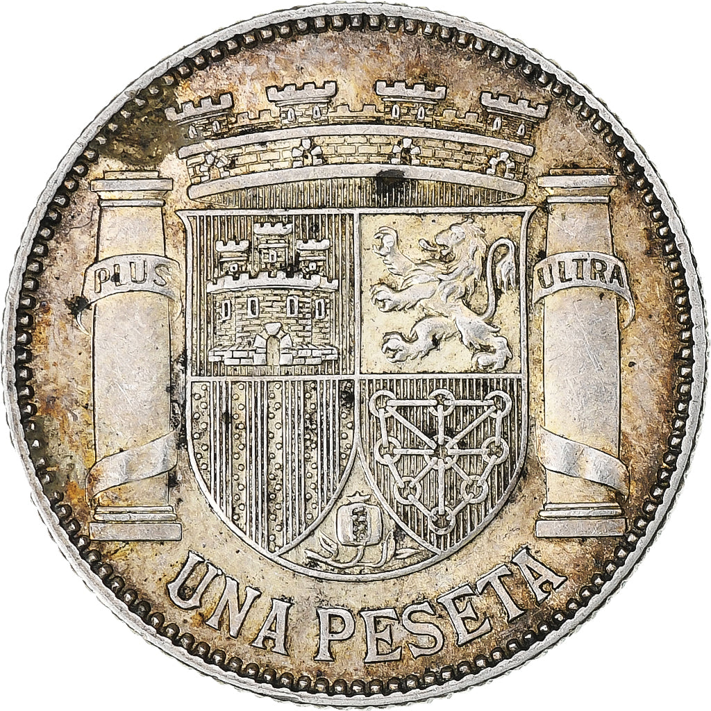 Spanien, Peseta, 1933, Madrid, Silber, VZ, KM:750