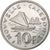 Nowa Kaledonia, 10 Francs, 1967, Paris, Proof, Nikiel, MS(64), KM:5