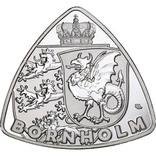 Denmark, 50 Kroner, Bornholm, 2023, Proof, Silver plated copper-nickel