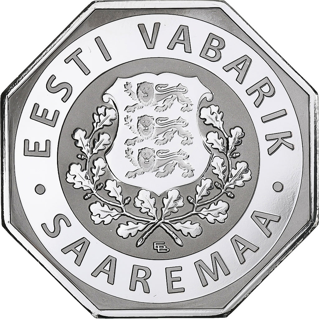 Estonia, 50 Krooni, Saaremaa, 2023, Proof, Silver plated copper-nickel