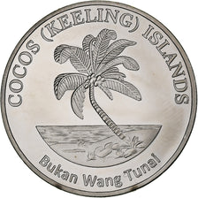 COCOS (KEELING) ISLANDS, 100 Rupees, Shark, 2023, Kupfer-Nickel, UNZ