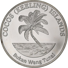 COCOS (KEELING) ISLANDS, 100 Rupees, Shark, 2023, Cupro-nikkel, UNC-