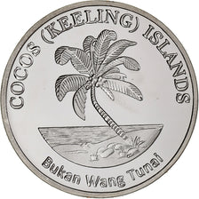 COCOS (KEELING) ISLANDS, 50 Rupees, Shearwater bird, 2023, Cupro-nickel, SPL