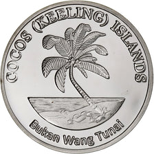 COCOS (KEELING) ISLANDS, 10 Rupees, Night heron, 2023, Kupfer-Nickel, UNZ