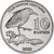 COCOS (KEELING) ISLANDS, 10 Rupees, Night heron, 2023, Copper-nickel, MS(63)