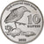 COCOS (KEELING) ISLANDS, 10 Rupees, Night heron, 2023, Kupfer-Nickel, UNZ