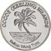 COCOS (KEELING) ISLANDS, 5 Rupees, Butterflyfish, 2023, Cobre - níquel, SC