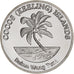 COCOS (KEELING) ISLANDS, 5 Rupees, Butterflyfish, 2023, Cobre - níquel, SC