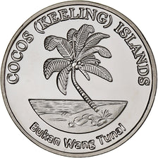 COCOS (KEELING) ISLANDS, Rupee, Snake, 2023, Rame-nichel, SPL