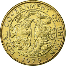 Bhutan, Jigme Singye Wangchuck, 25 Chhertum, 1979, Llantrisant, Aluminum-Bronze