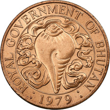 Bhutan, Jigme Singye Wangchuck, 10 Chhertum, 1979, Llantrisant, Bronze, MS(63)