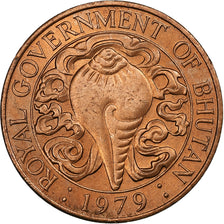 Bután, Jigme Singye Wangchuck, 10 Chhertum, 1979, Llantrisant, Bronce, SC